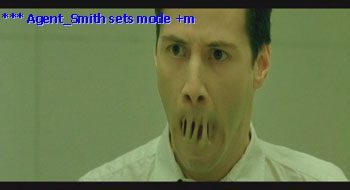 Agent_Smith sets mode: +m