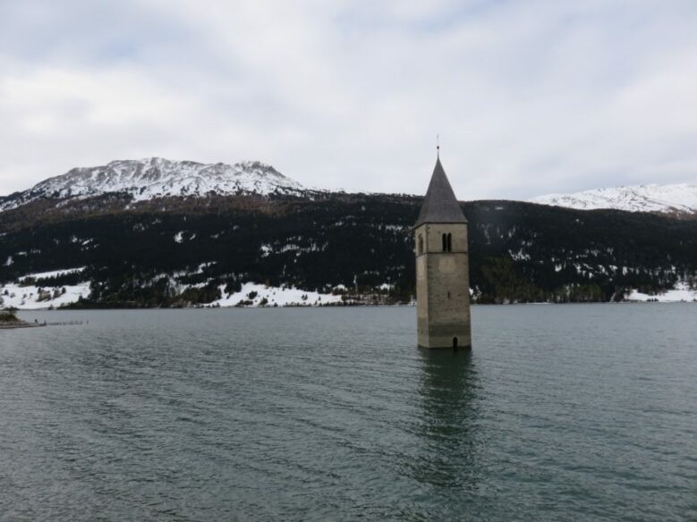 Kirchturm im Reschensee