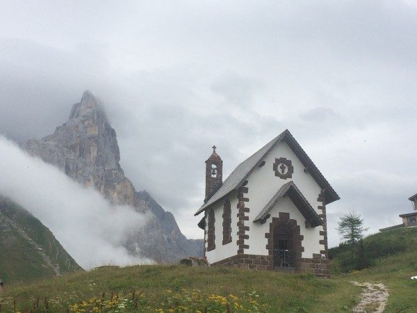 Kapelle am Passo Rolle