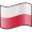 Flagge Polen