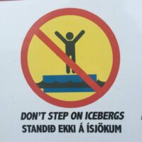 Don't step on icebergs