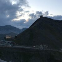 Blick von der Tibethütte zur Dreisprachenspitze