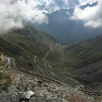 Serpentinen Richtung Vinschgau