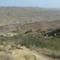 Dawit Garedscha: Blick aufs Kloster