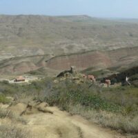 Dawit Garedscha: Blick aufs Kloster