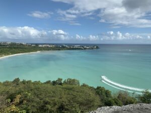 Guadeloupe - Blick von Fort Fleur d'épée