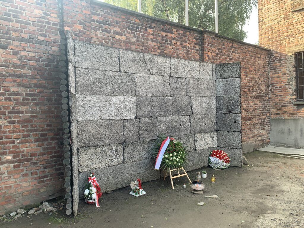 Auschwitz I (Stammlager): Schwarze Wand