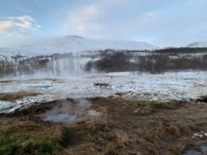 Erdwärme beim Geysir