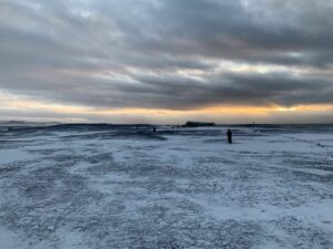 Umgebung des Flugzeugwracks am Strand von Sólheimasandur