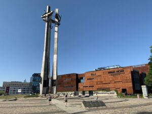 Danzig: Denkmal für die gefallenen Werftarbeiter