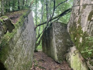 Wolfsschanze: Gesprengter Bunker