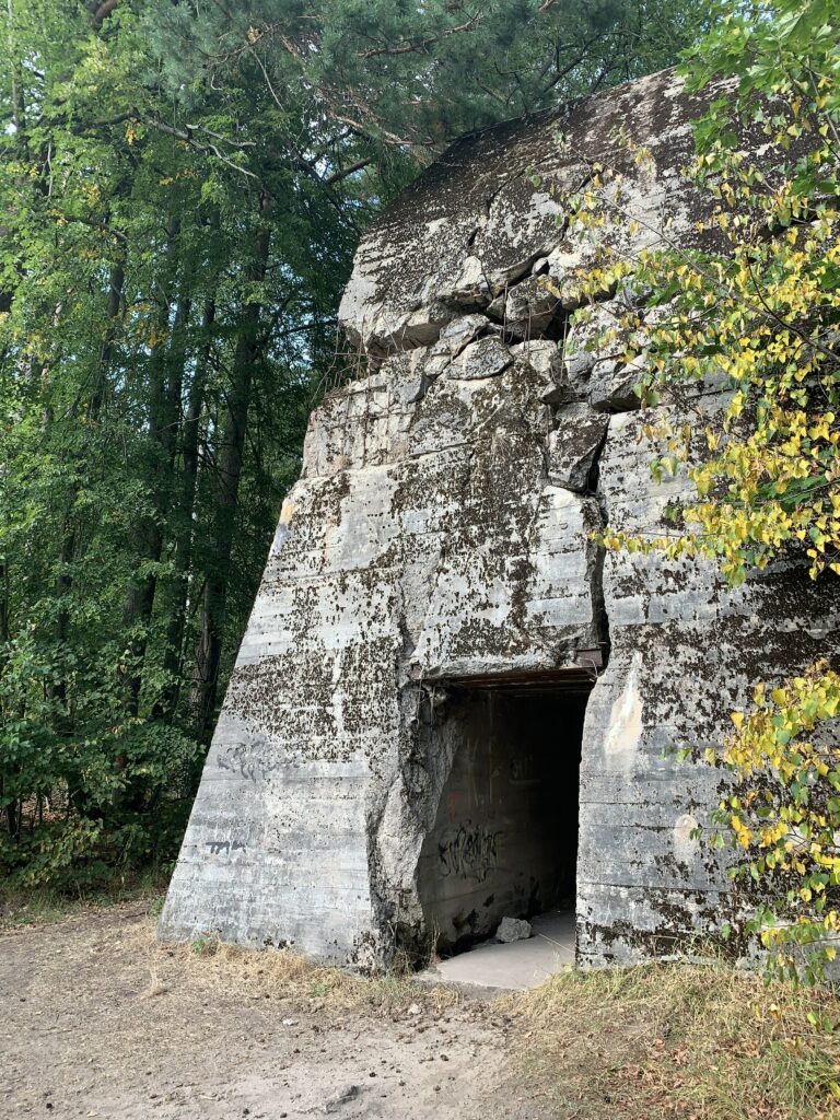 Feldkommandostelle Hochwald: Bunker Eingang