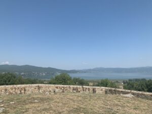 Blick auf den Dojransee