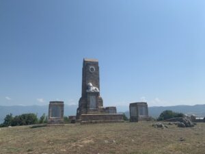 Denkmal der britischen Armee bei Dojran
