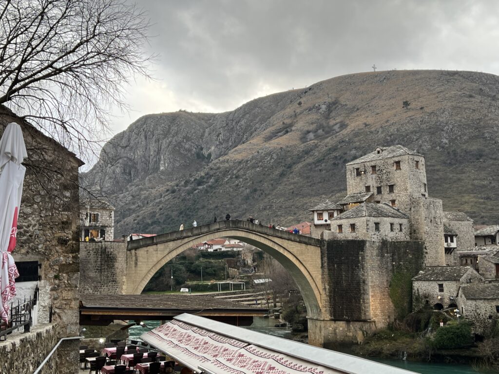 BiH: Blick auf Stari Most
