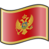 Flagge Montenegro