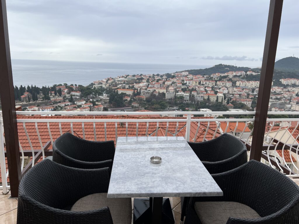 Kroatien: Blick von der Ferienwohnung auf Dubrovnik