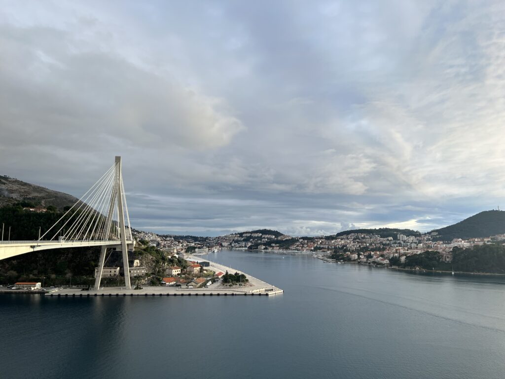 Kroatien: Dubrovnik mit Franjo-Tudjman-Brücke