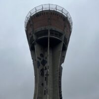 Kriegsschäden am Wasserturm Vukovar (HR)
