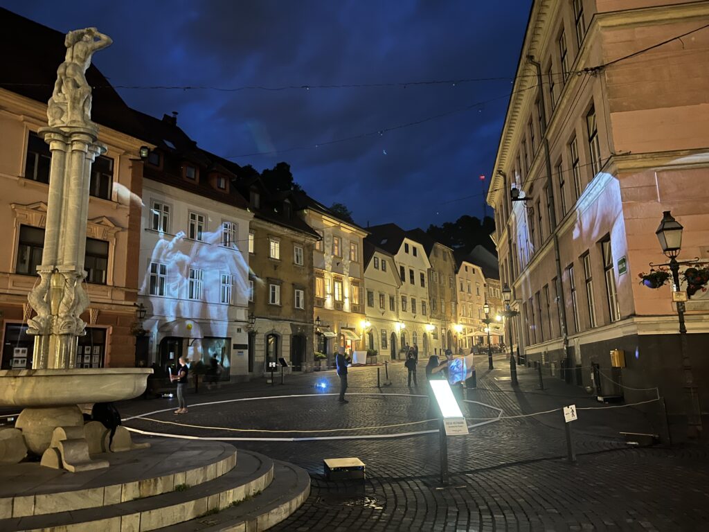 Abends in Ljubljana (SI)