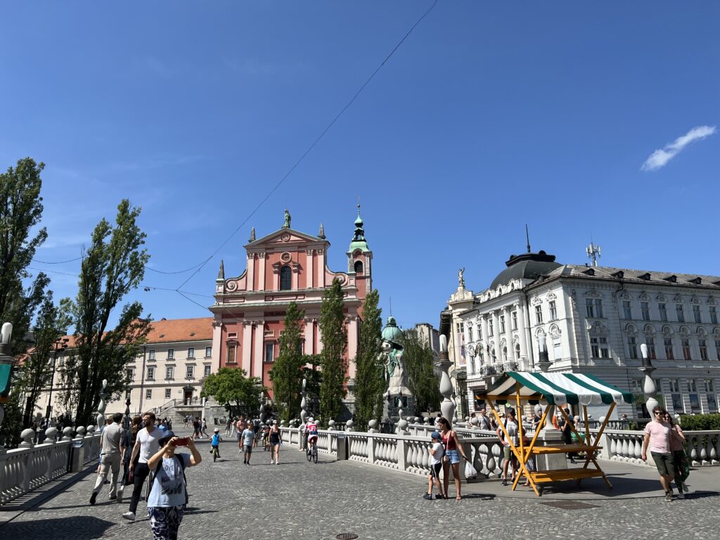 Tromostovje in Ljubljana (SI)
